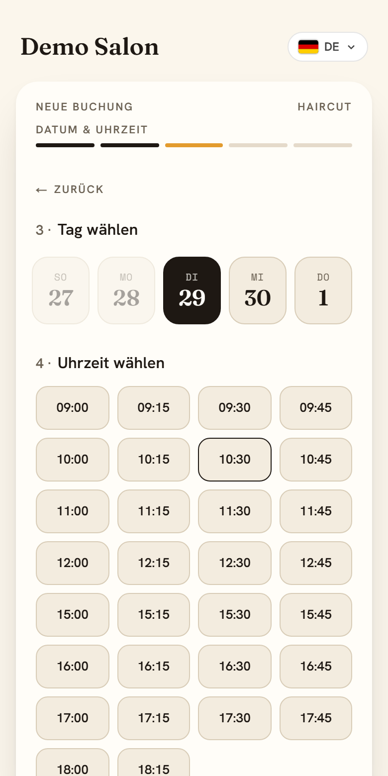 Tag wählen