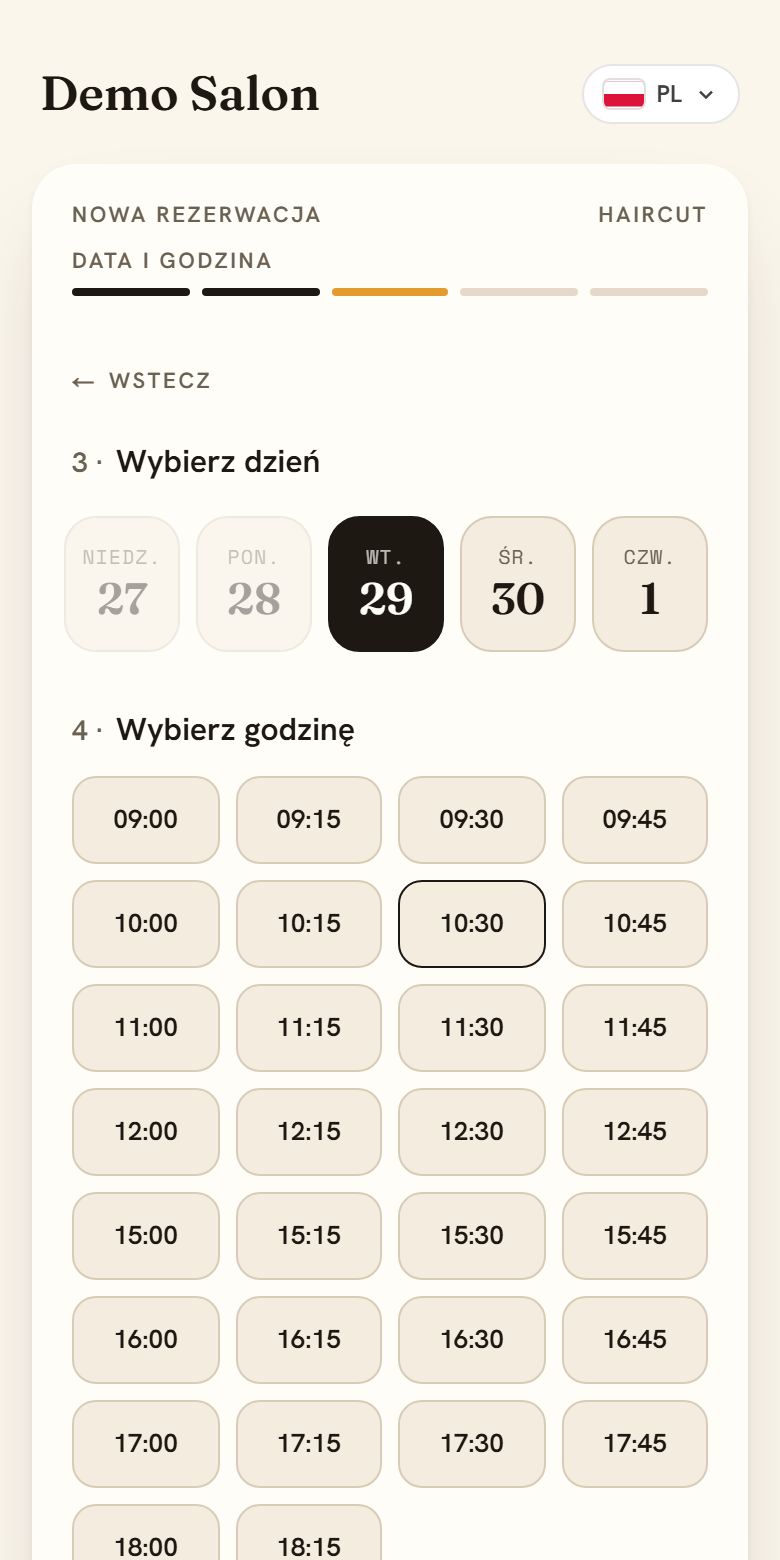 Wybierz dzień